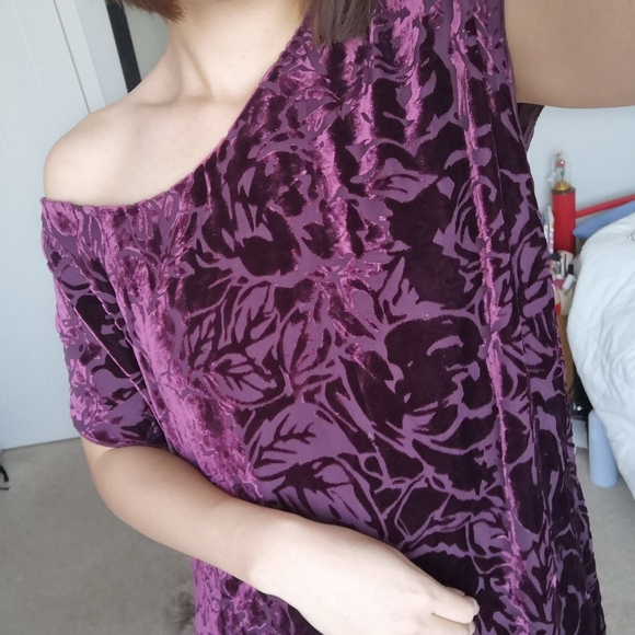 Wilfred Velvet Velour Shift Dress - Picture 6 of 8